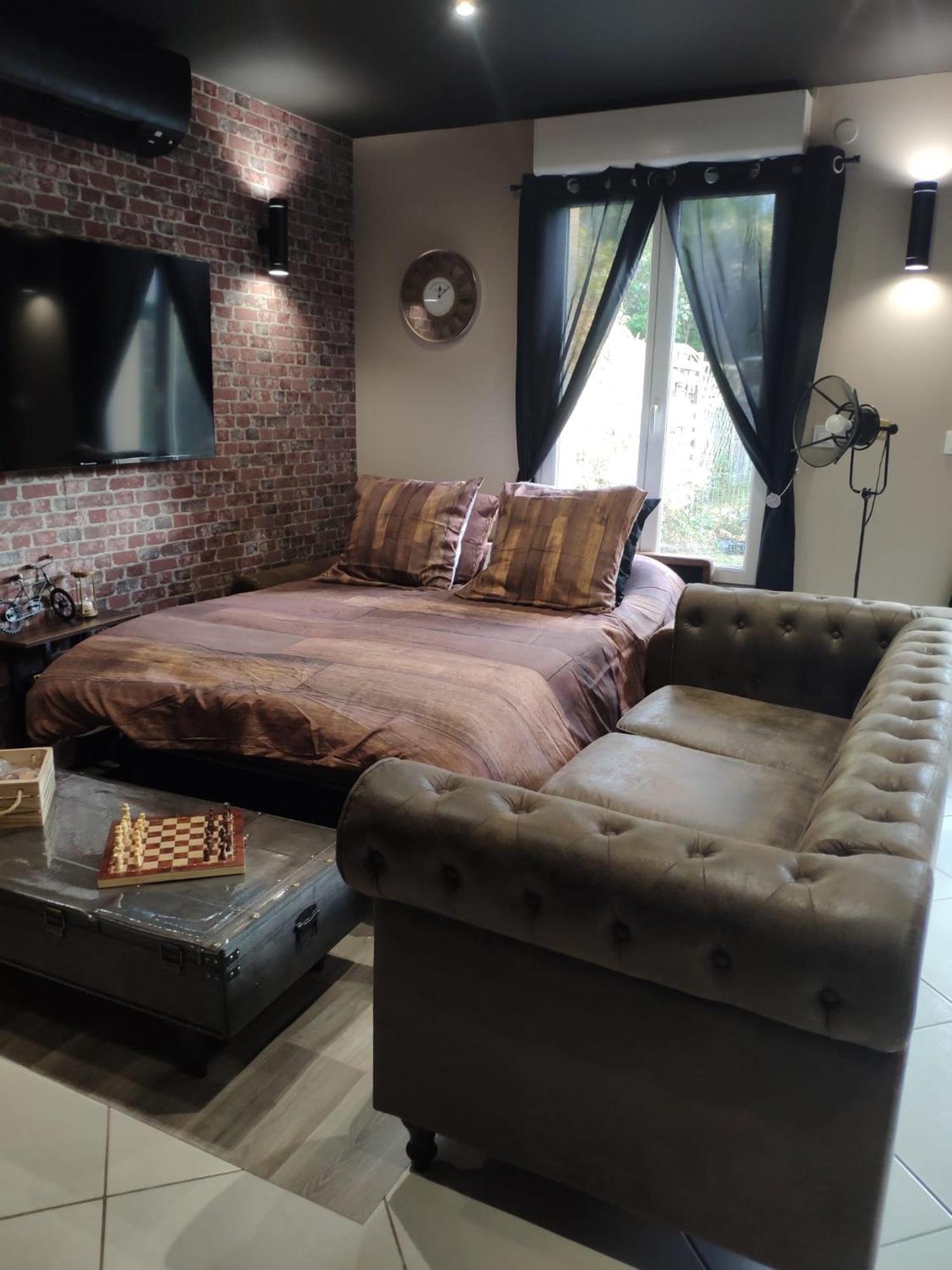 Le Manhattan Authentique Maison Climatisee 78 M2 Brasles Luaran gambar