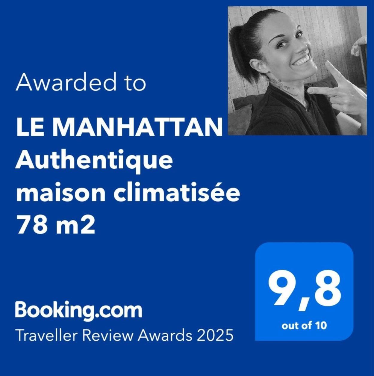 Le Manhattan Authentique Maison Climatisee 78 M2 Brasles Luaran gambar