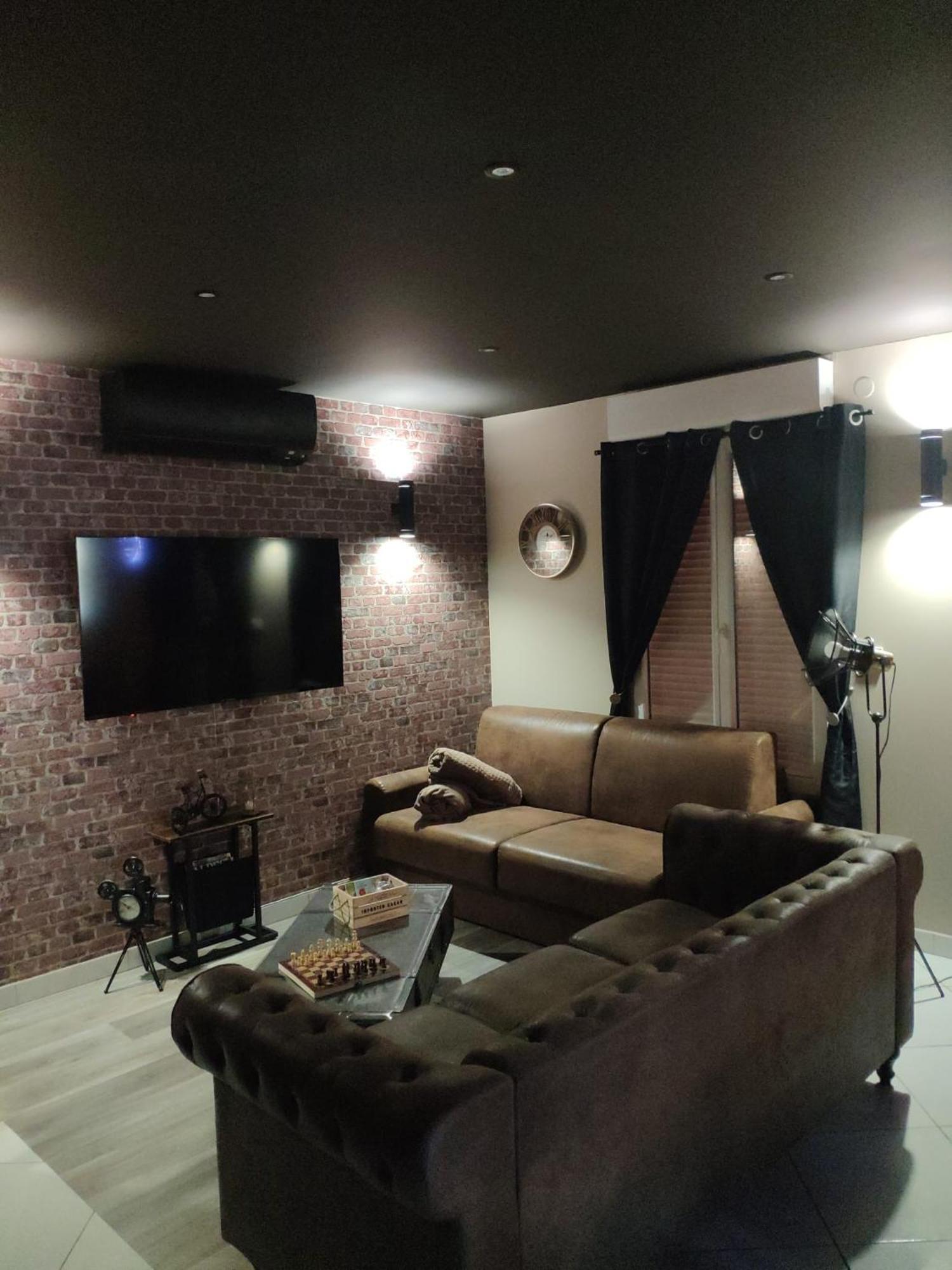 Le Manhattan Authentique Maison Climatisee 78 M2 Brasles Luaran gambar